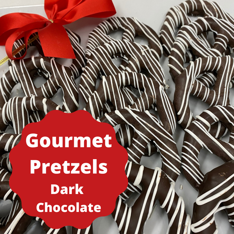 Gourmet Dark Pretzels