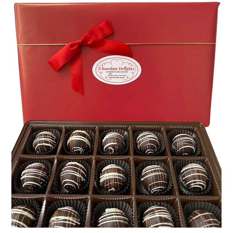 Caramel Truffles-Dark Chocolate