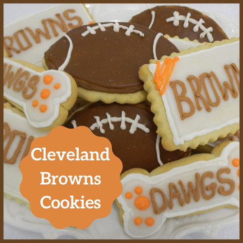 NFL Cleveland Browns Cookie Bouquet