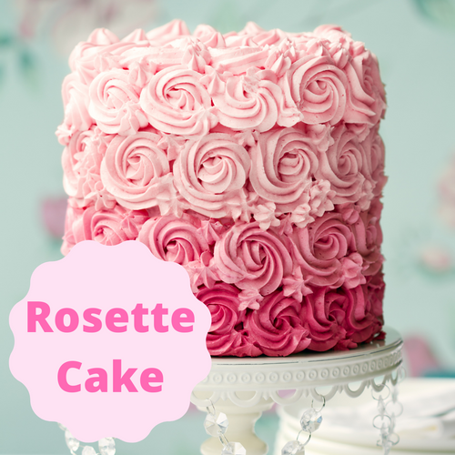 Giant Rosette Wedding Cake - Classy Girl Cupcakes