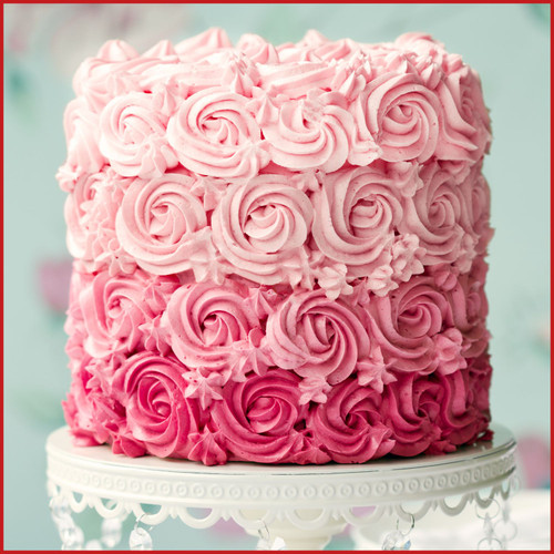 Rosette Cake] - Cake and Candy Center, Inc.