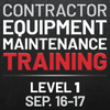 September Contractor Maintenance Training Sign-Up