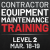 March Contractor Maintenance Training Sign-Up