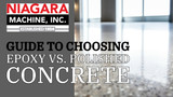 Guide to Choosing Epoxy vs. Polished Concrete