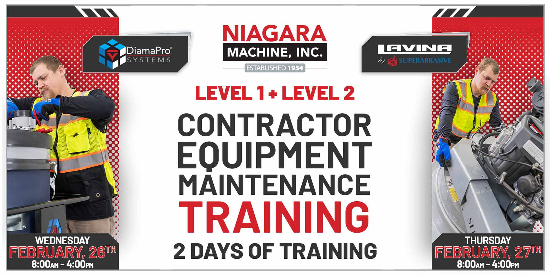 Niagara Machine Surface Preparation Equipment and Tooling