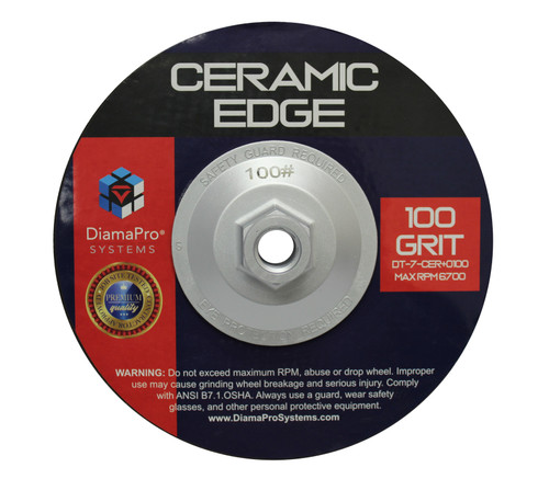 7" Ceramic Edge Cup Wheel