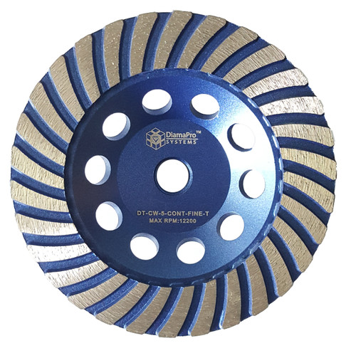 5"  Continuous Rim Turbo Cup Wheel