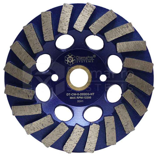 5" 20 Seg Turbo Cup Wheel T