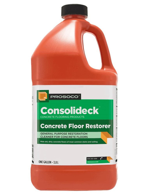 concrete floor restorer one gallon container
