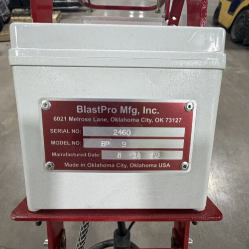 Used BP-9-110V Shot Blaster