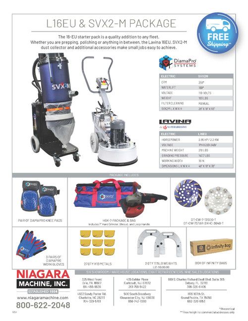 西城秀50 L20S7 & SVX2-M Package - Niagara Machine, Inc Online Store.