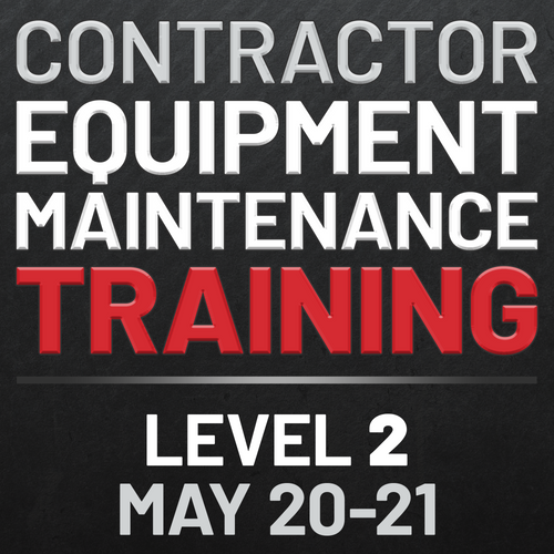 May Contractor Maintenance Training Sign-Up
