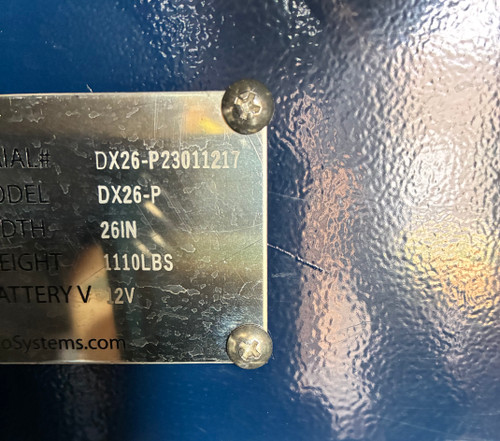 Used DP-DX26-P Propane Grinder