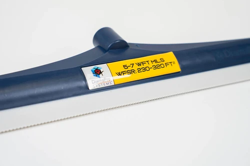 18" Scalloped Notched Squeegee Blade