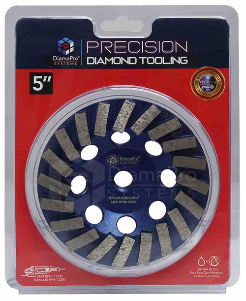 5" 20 Seg Turbo Cup Wheel T packaging