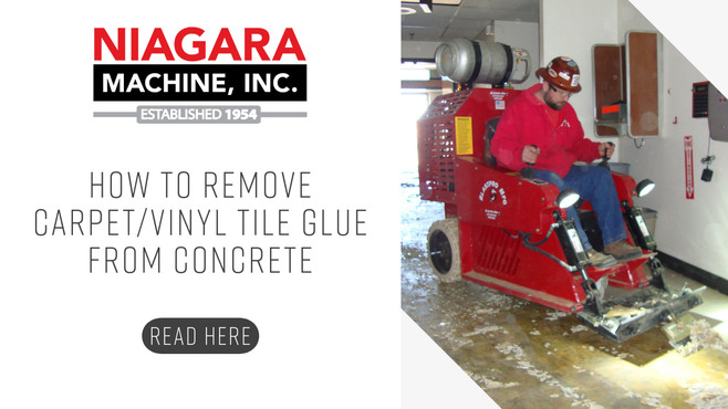 How to Remove Carpet/Vinyl Tile Glue from Concrete