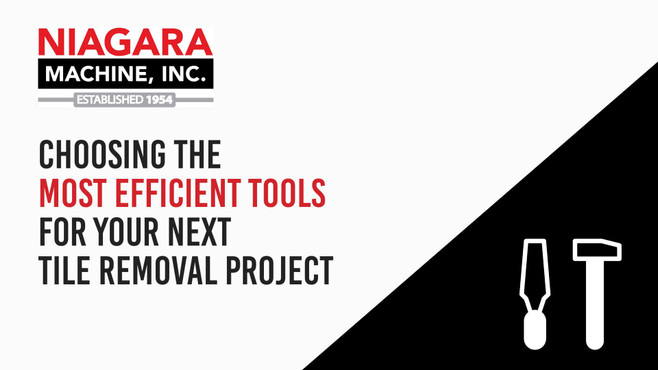 Choosing the Most Efficient Tools for Your Next Tile Removal Project