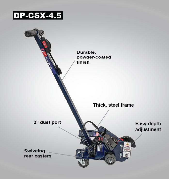 DP-CSX-4.5 Crack Chaser Saw - Niagara Machine, Inc Online Store.