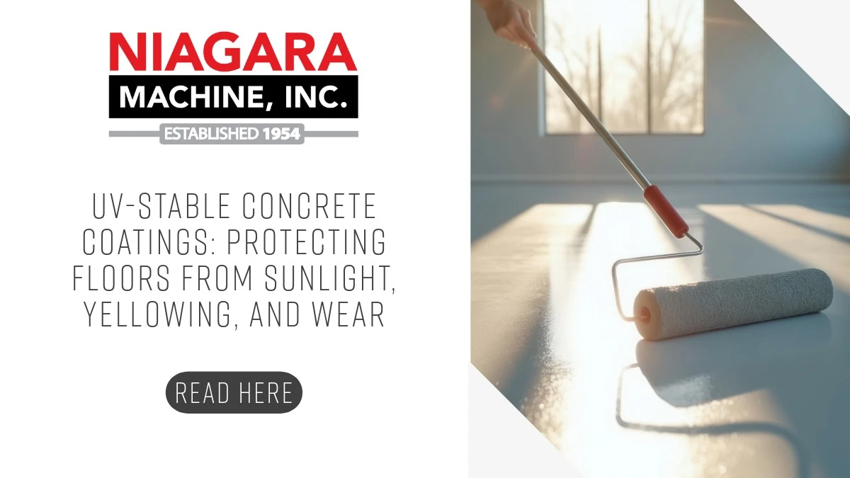 UV-Stable Concrete Coatings: Protecting Floors from Sunlight, Yellowing, and Wear