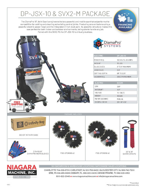 JSX-10 & SVX2-M Package - Niagara Machine, Inc Online Store.