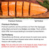 Copper River (Alaska) Coho Salmon - Premium Portions