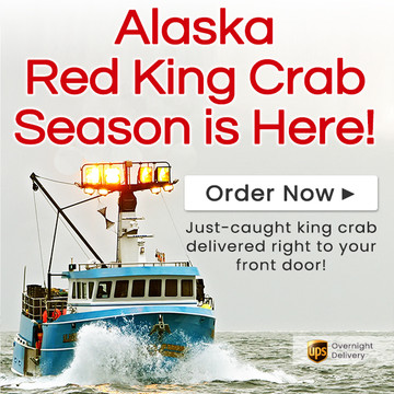 2025 FRESH Alaska Red King Crab Now Available