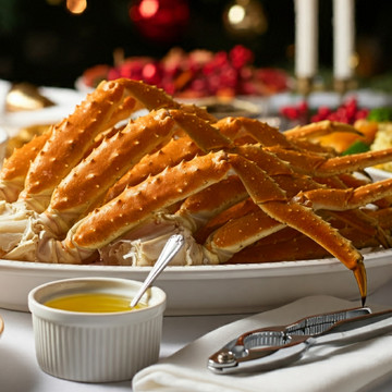 Just In! FRESHLY-Caught Alaska Jumbo Golden King Crab