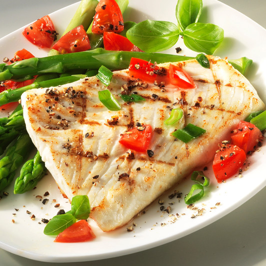 Alaska Halibut Tail Portions Alaska Halibut Tail Portions