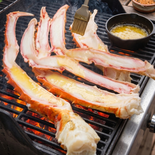 SPLIT Alaska Red King Crab Legs
