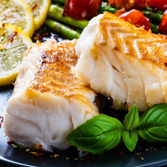 Alaska Black Cod Fillet Premium Portions FishEx Seafoods