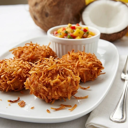 Coconut & Seafood Crab Cakes (1 dozen)
