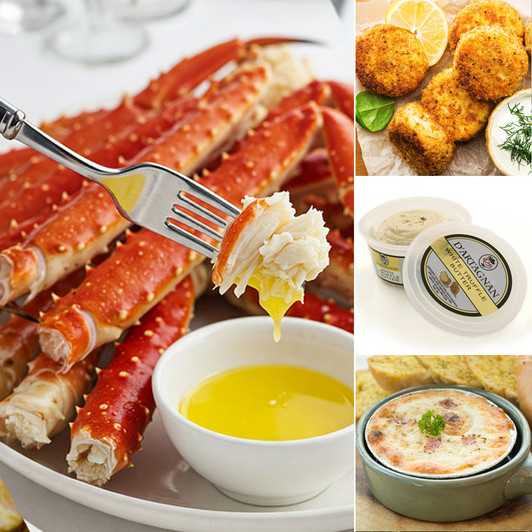 Barents Sea Red King Crab Gift Box for 4-5 people (5 lbs)