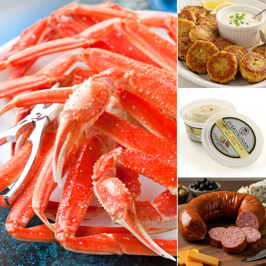 Alaska Giant Snow Crab Gift Box for 2-3 people (3 lbs.)