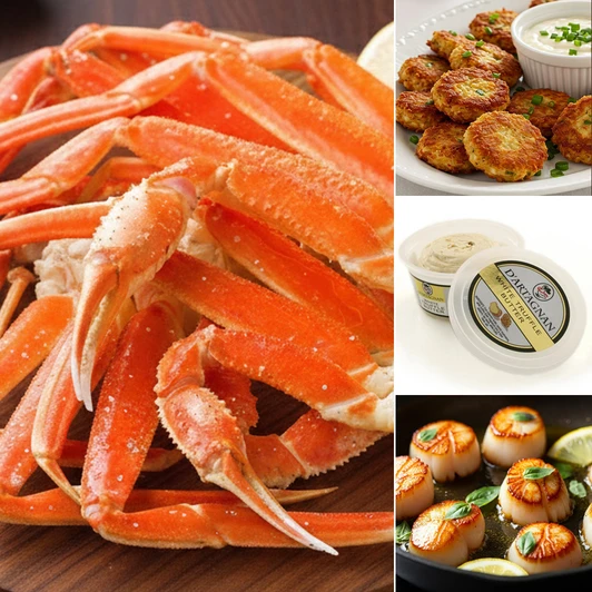 Alaska Giant Snow Crab Gift Box for 2-3 people (3 lbs)
