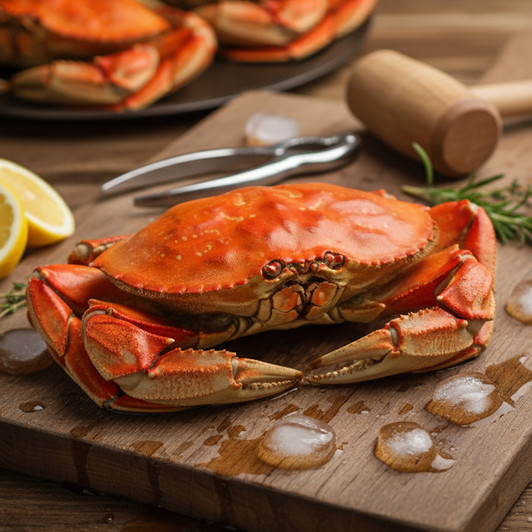 Whole-Cooked Jumbo Dungeness Crab Whole-Cooked Jumbo Dungeness Crab