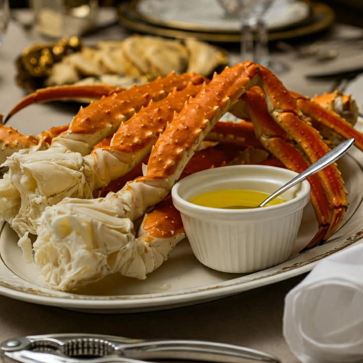 FRESHLY-Caught Alaska Golden King Crab Legs