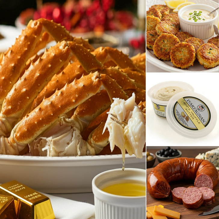 Jumbo Golden King Crab Feast for 4-5 people (5 lbs.)