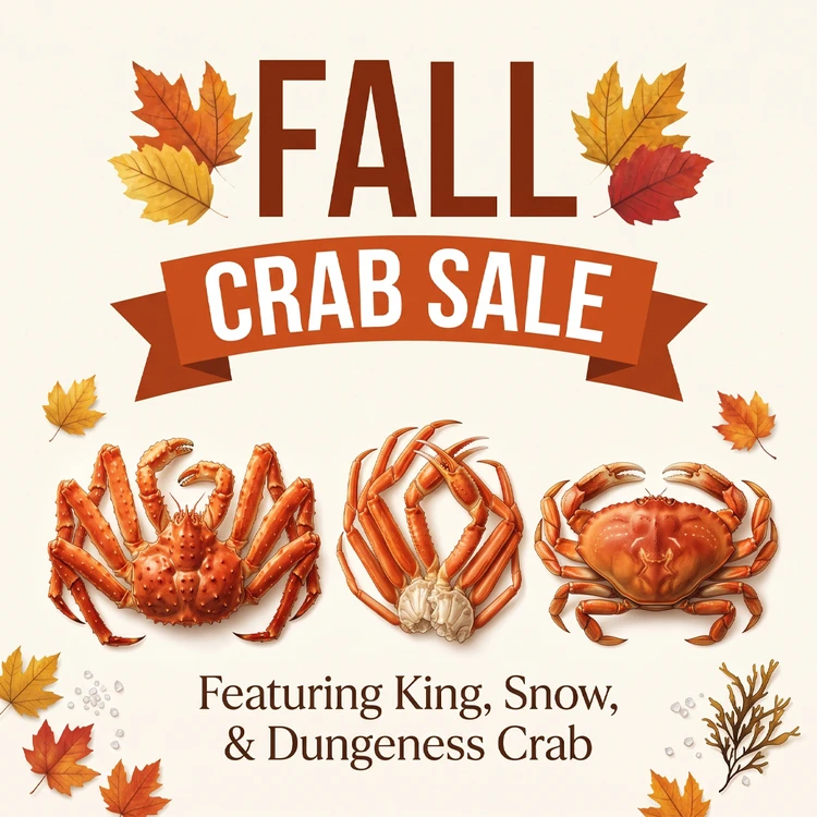 Fall Crab Sale - Save on your favorite crabs!