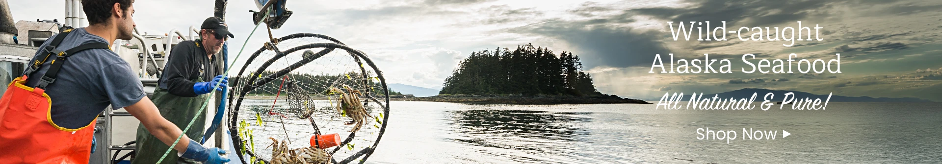Wild-caught Alaska Seafood