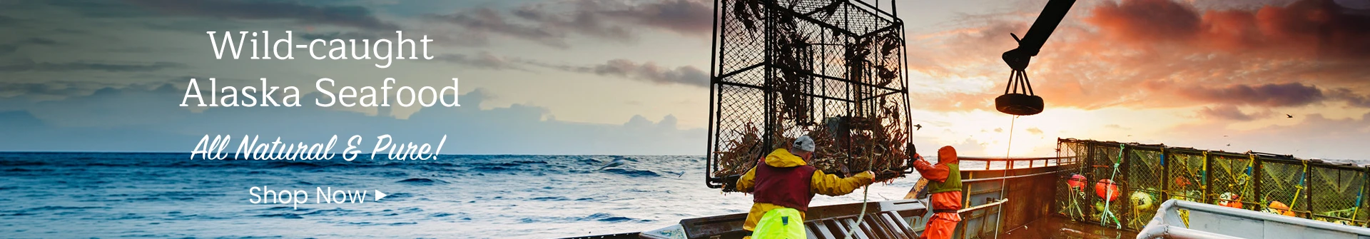 Wild-caught Alaska Seafood