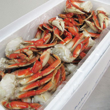 20 lb Case - Alaska Dungeness Crab Legs | FishEx Seafoods