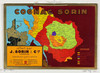 Cognac J. Sorin & Cie Map - Store Display