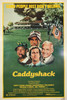 Caddyshack Original 1980 Vintage American Release Style "A" One Sheet Theatrical Use Movie House Advertisement Plate Lithograph Poster Linen Backed.