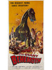 The Giant Behemoth Movie Poster By Joseph Smith Original 1959 Vintage USA Theater Use Lithograph Adverisement Linen Backed.