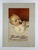 Fleur d Avoine Knorr Poster Original 1910 Vintage French Baby Food Company Stone Lithograph Advertisement Linen Backed. "The Best Food for Infants"