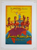 James Hopps and Son Marsala Poster Original 1923 Vintage Italian Wine Company Stone Lithograph Advertisement Linen Backed.