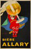 Biere Allary Store Display Poster By Jean D'Ylen Original 1925 Vintage French Beer  Company Stone Lithograph Advertisement On Carton.