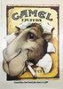 Camel Filters by Nick Price Original 1976 Vintage French Cigarette Company Advertisement Lithograph Poster Linen Backed. 