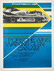 Porsche Wins Watkins Glen Can Am Poster Photo By Reichert. Original 1973 Vintage German Strenger Printing Car Racing Promotional Lithograph Advertisement Linen Backed.