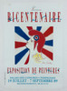 Bicentenaire Exposition De Peintures Poster By Jean Cocteau Original 1989 Vintage Museum Show Advertisement Linen Backed.